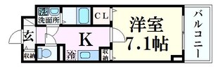 元町駅 徒歩7分 12階の物件間取画像